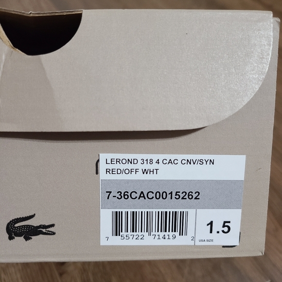 LaCoste Shoes - Picture 6 of 6